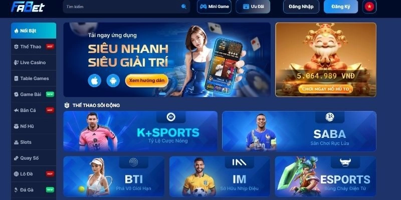 FABET | Nhà cái cá cược online được tin chọn | Uy tín 2026